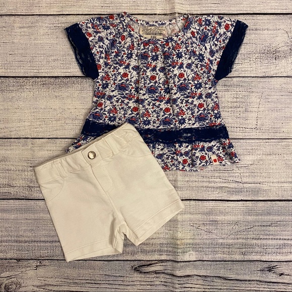 Lucky Brand Other - Lucky Brand outfit size 3-6 months girls